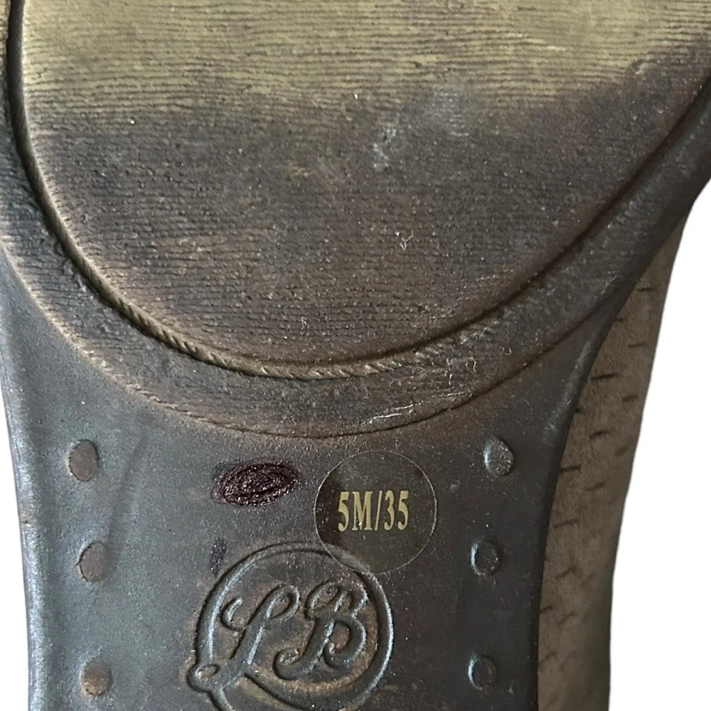 Lucky Brand Baley Suede Bootie in Brindle 5